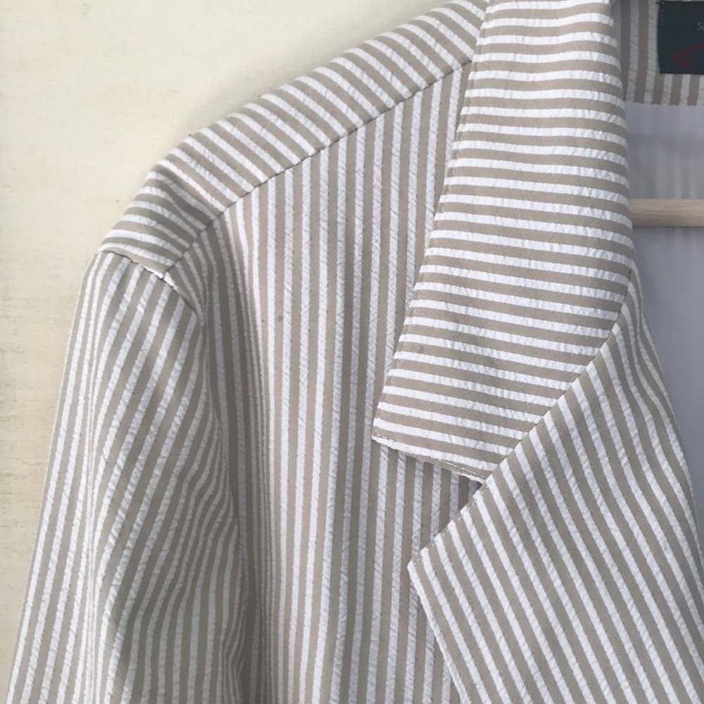 Seersucker Blazer - Picture 4 of 7